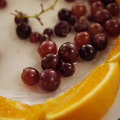 grapes & oranges
