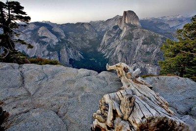 Half Dome Viewed from Glacier Point