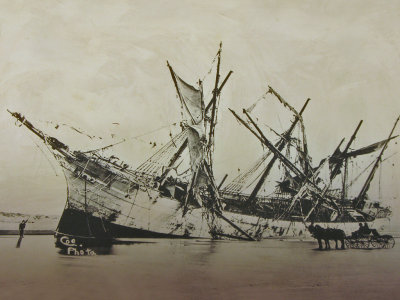 Sailing ship Peter Iredale 1906
