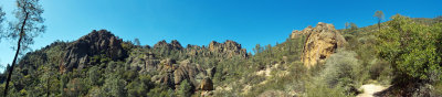 Pinnacles - Condor Gulch Trail Pano 4