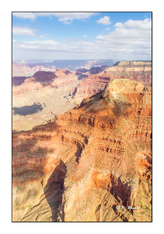 in the air over Grand Canyon - 4559