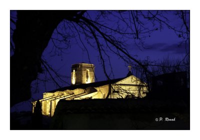 Collegiale St Martin by night - 5250
