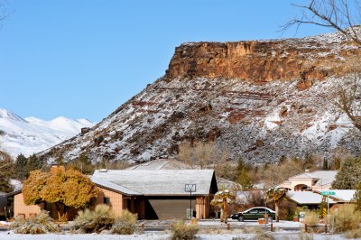 View of the bluff in Bloomington