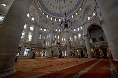 Interior of Eyüp Mosque