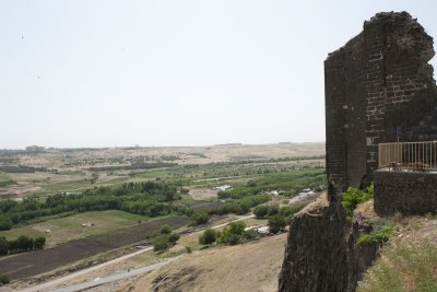 Walking along the wall