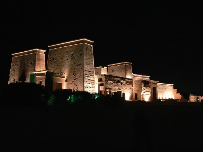 Philae Temple at  Aswan, Egypt