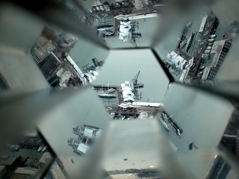 View Through a Kaleidescope Tube