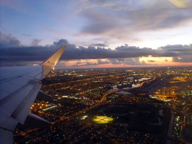 Miami at dusk