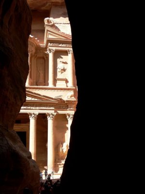 The Treasury Building at Petra