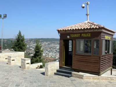 View from a Saracen castle at Ajloun