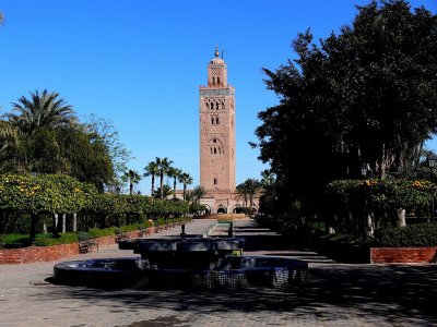 The Koutabia Minaret in Marrakech