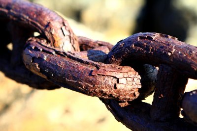 Old Rusted Chain