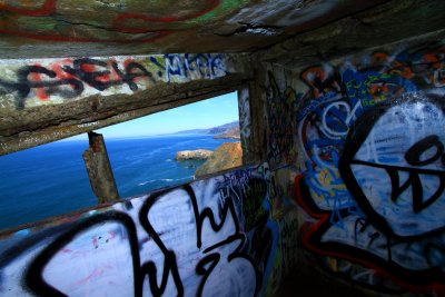 Graffiti Room Over Coast