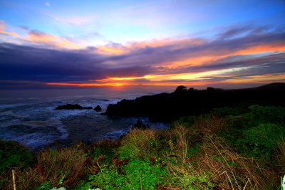 Sunset in Sea Ranch, Ca.