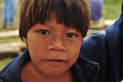 Yuqui Boy - Bia Recuate, a Yuqui village on the Rio Chimore