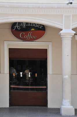 Alexander's Cafe in Santa Cruz, Bolivia