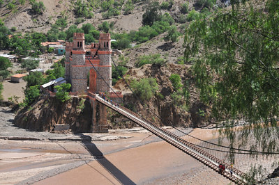 Old bridge between Chuquisaca and Potosi departments