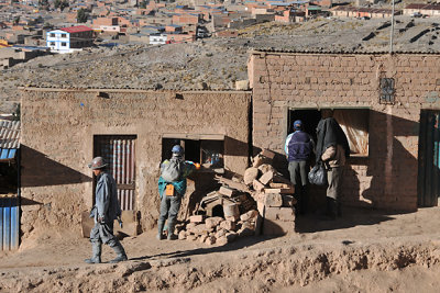 Tiendas outside the mines on Cerro Rico