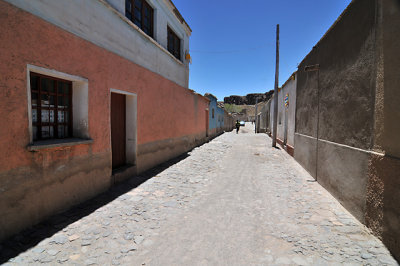 Street in Colcha K, southern Bolivia