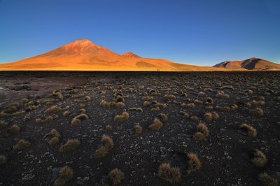 Desert scene south of Salar de Uyuni