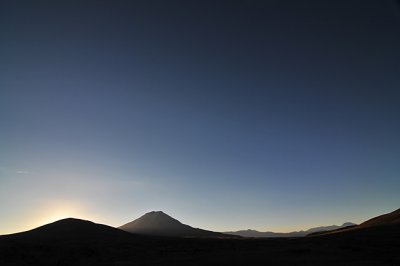 Desert scene south of Salar de Uyuni