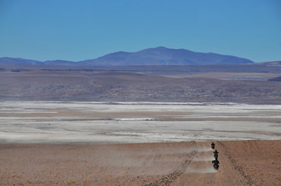 Cruising through  the Eduardo Alvaroa National Reserve, Southern Bolivia