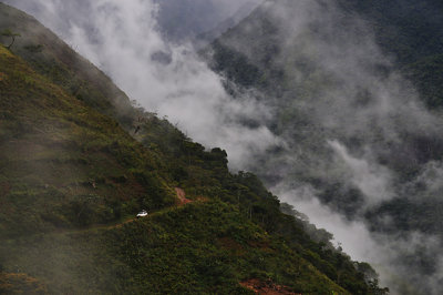 Mountain road near Consata