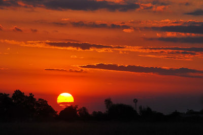 Santa Cruz, Bolivia sunset