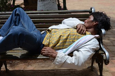 Public Nap in Samaipata