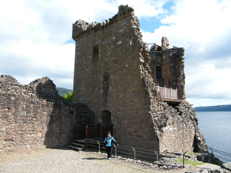 Urquhart Castle by Loch Ness