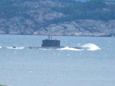 Norwegian Submarine in Force 10
