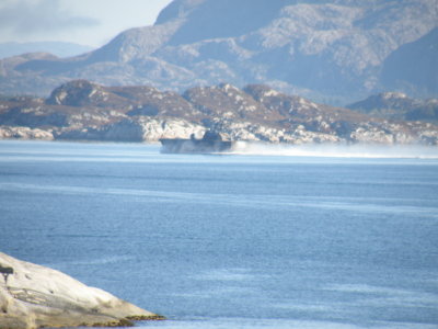 KNM Storm at Hjeltefjorden