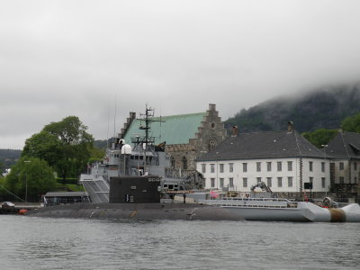 B 471ÇMagnitogorskÈ Russian Submarine, Uboot Bergen
