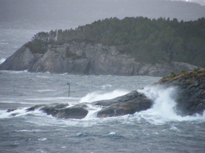 A stormy day at Rongesund-Norway