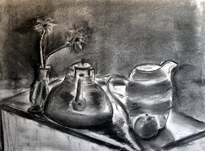 The Table in Charcoal