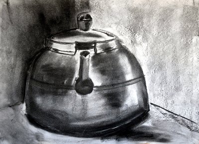 The Kettle in charcoal
