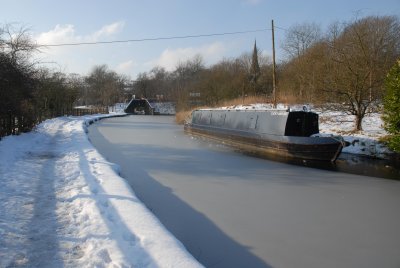 Icy Canal at Friezland