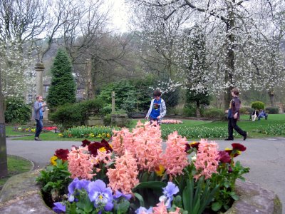  Kickabout in the park, uppermill