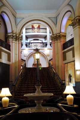 The Grand Hotel Staircase in Scarborough
