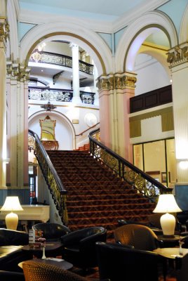 The Grand's Hotel Staircase in Scarborough