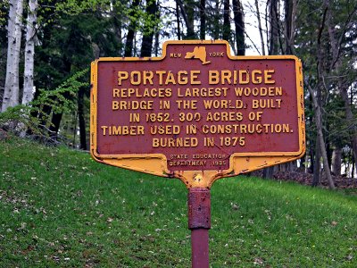 A Sign At the End Of The High Bridge