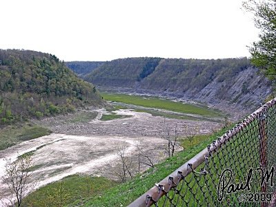 The Basin In Front Of The Dam