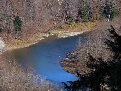 Down In The Canyon- The Genesse River.