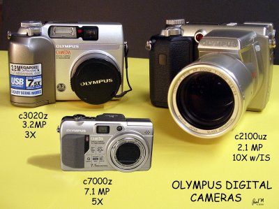 My 3 Cameras