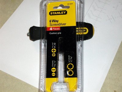 An Altered Stanley Screw Driver Set