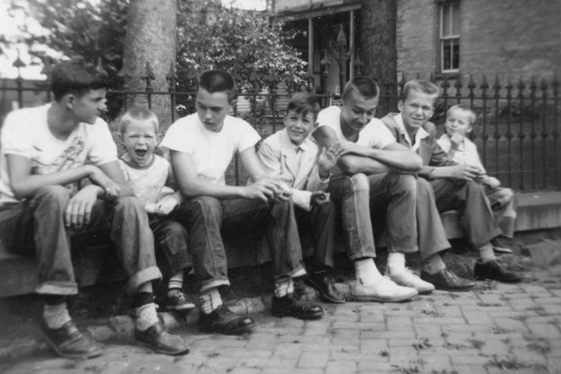 Hangin out,  Bowers (approx. 1954)