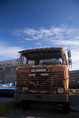 Old rusty truck