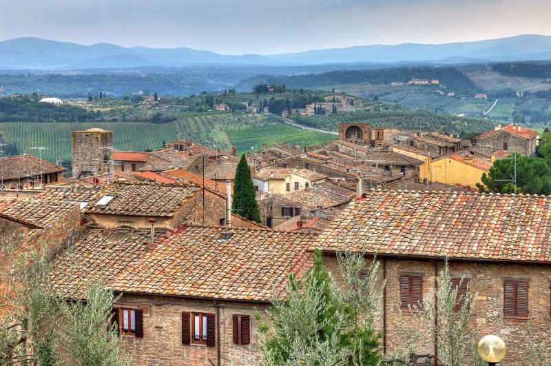 View from Via D Innocenti