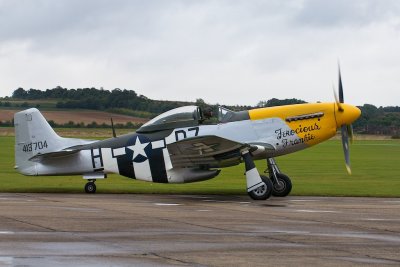 P-51D Mustang taxiing