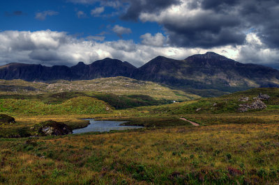 Looking toward Quinag 1